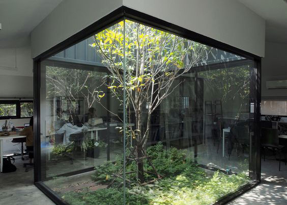 別墅采光井設計效果圖